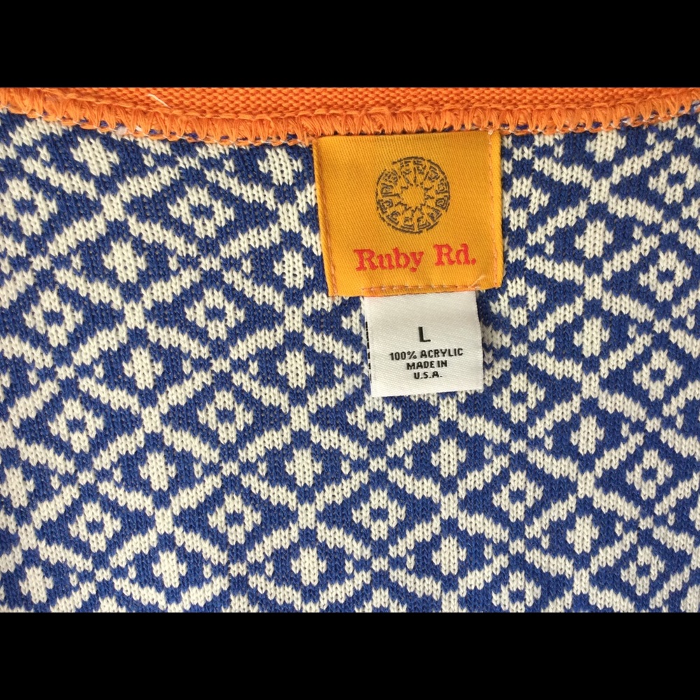 Ruby Rd. Open Front Cardigan With Fringe - image 4